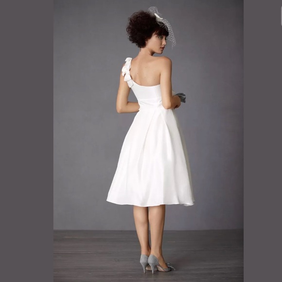 BHLDN Anthropologie Afternoon Social Wedding Dress Size 2 & 12 - Picture 2 of 9